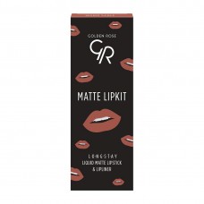 Golden Rose Matte Lip Kit Warm Sable